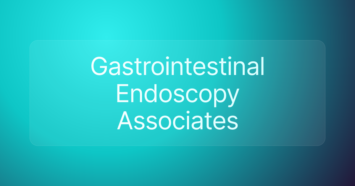 Gastrointestinal Endoscopy Associates