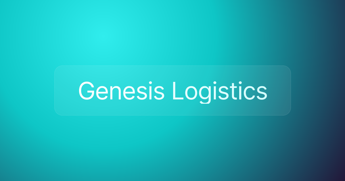 Genesis Logistics