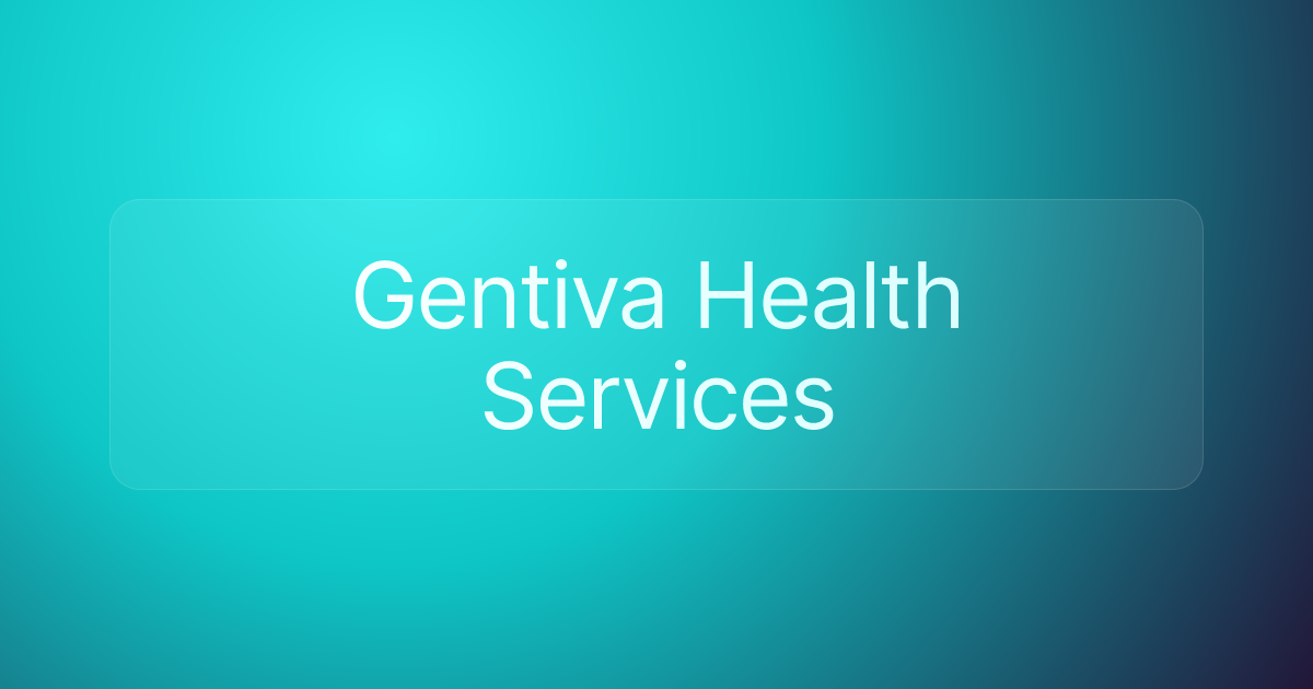 Gentiva Health Services