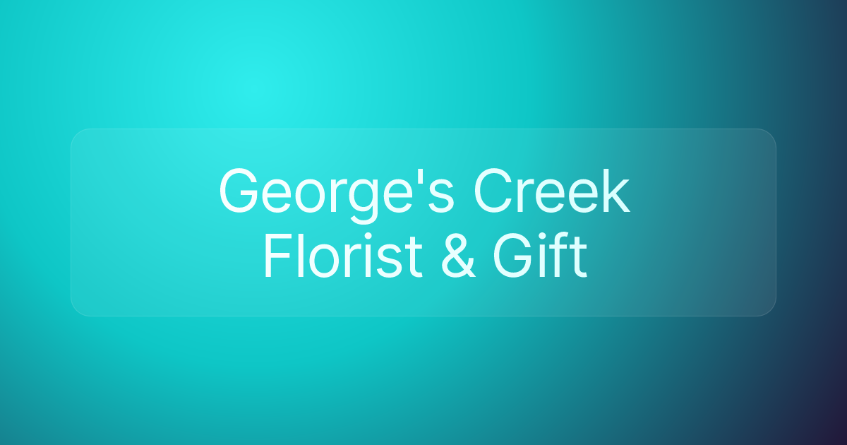 George's Creek Florist & Gift