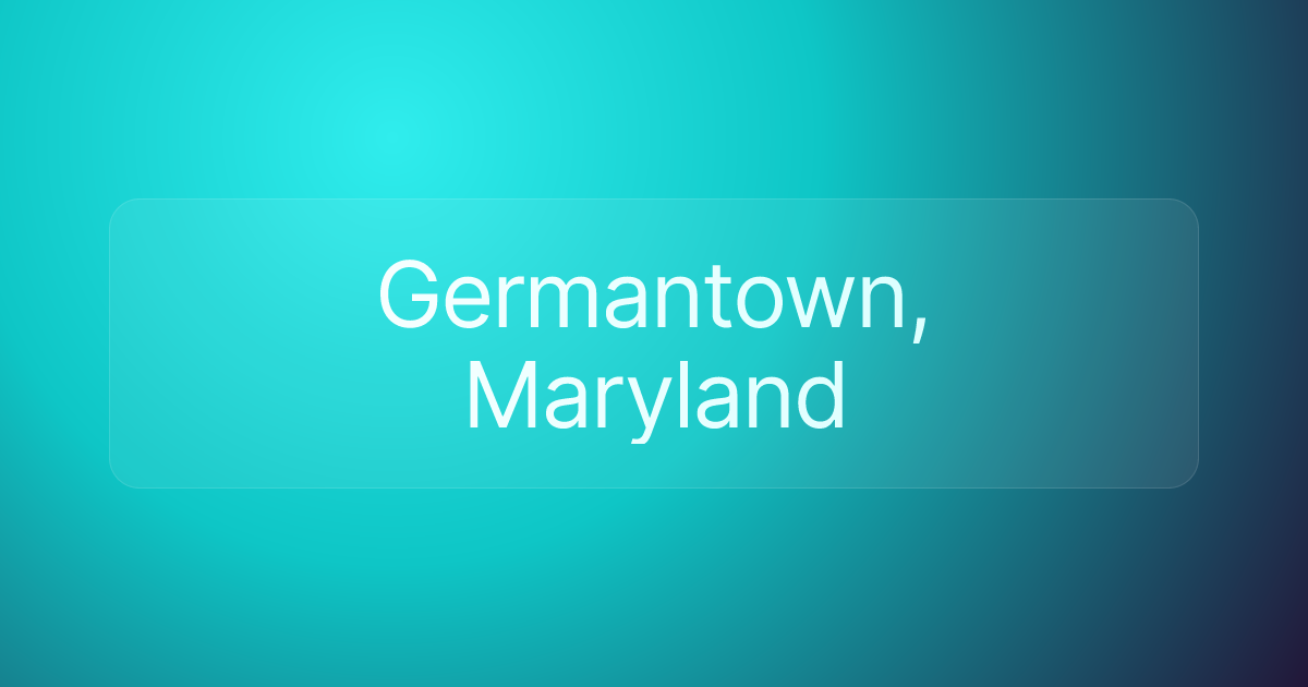 Germantown, Maryland