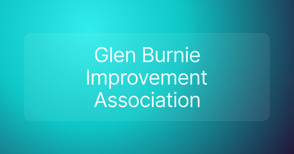 Glen Burnie Improvement Association