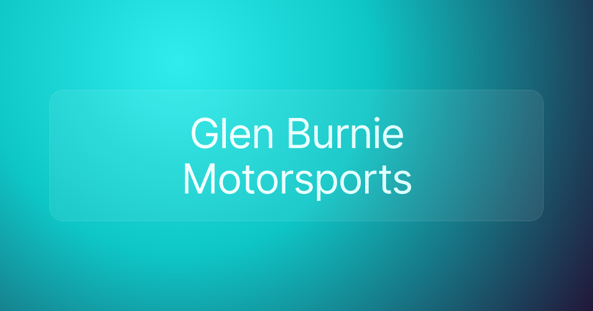 Glen Burnie Motorsports