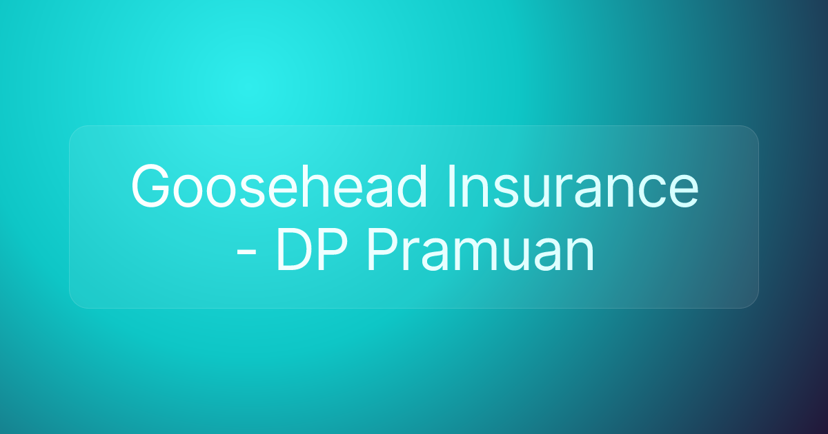 Goosehead Insurance - DP Pramuan