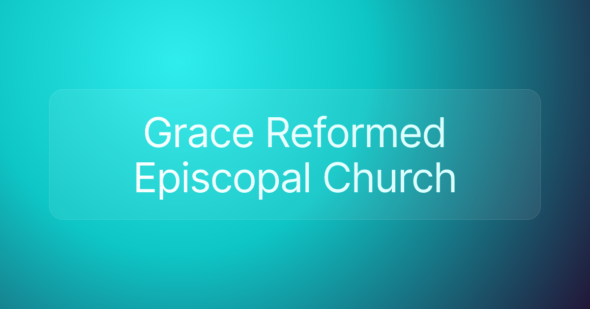 Grace Reformed Episcopal Church