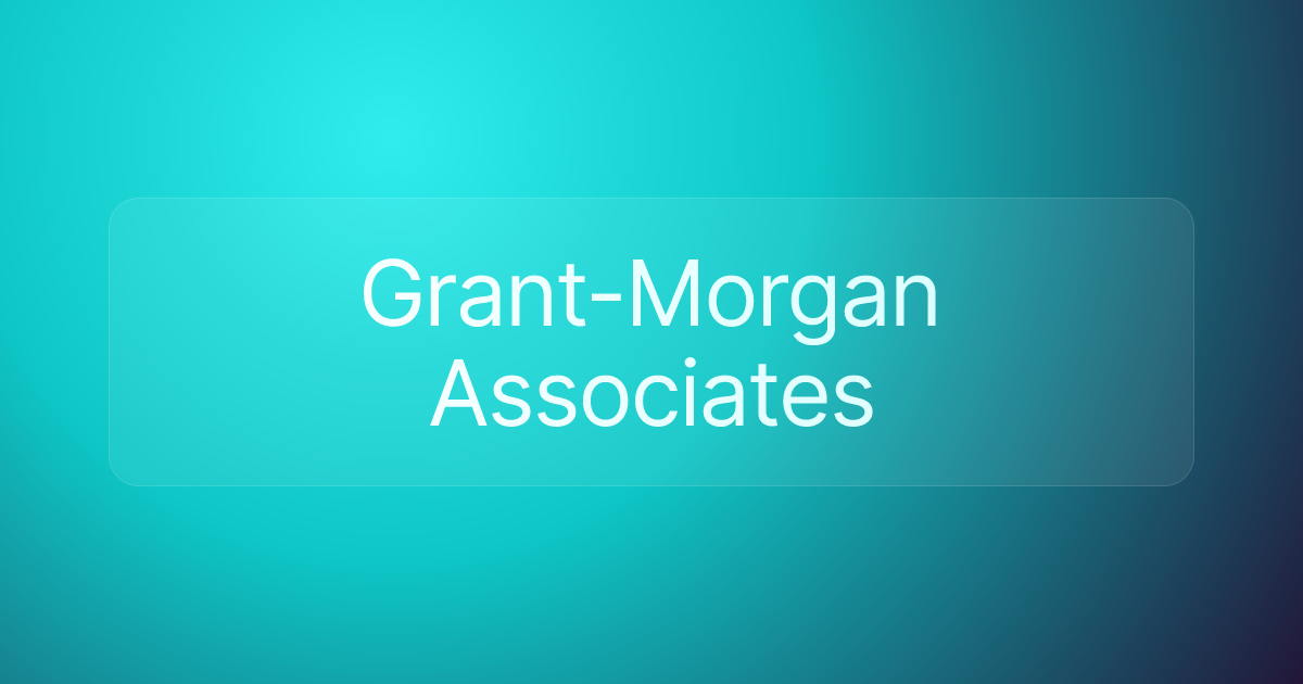 Grant-Morgan Associates