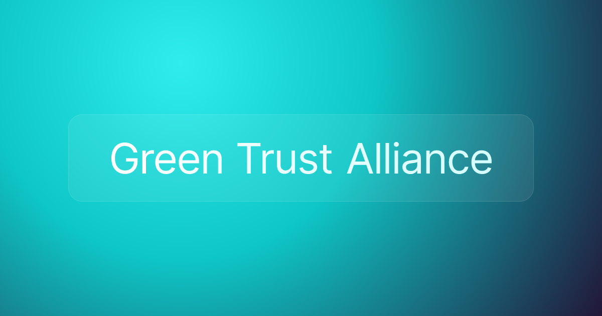Green Trust Alliance