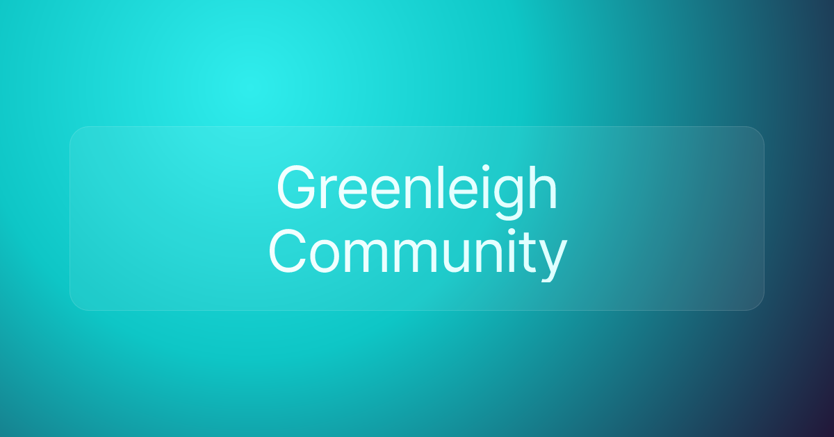 Greenleigh Community