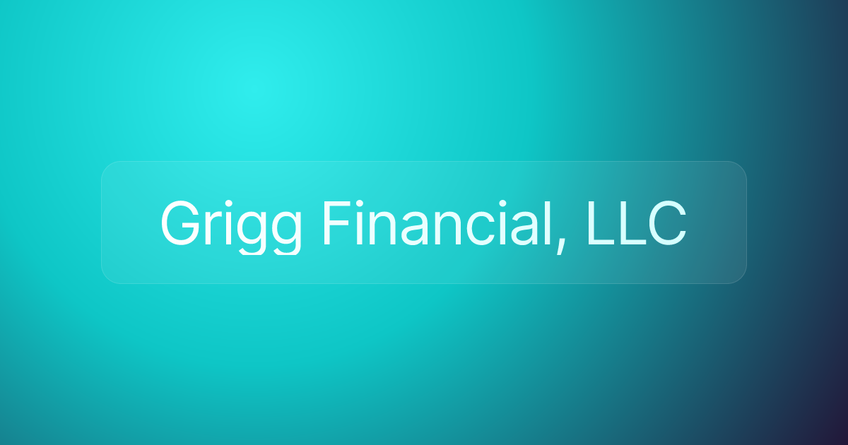 Grigg Financial, LLC