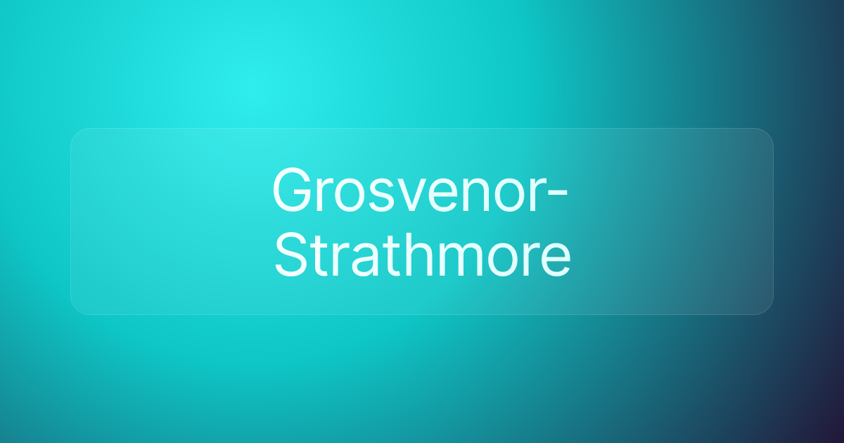 Grosvenor-Strathmore