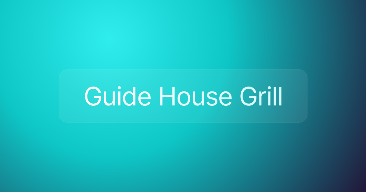 Guide House Grill