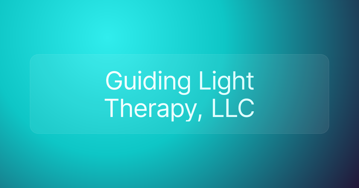 Guiding Light Therapy, LLC