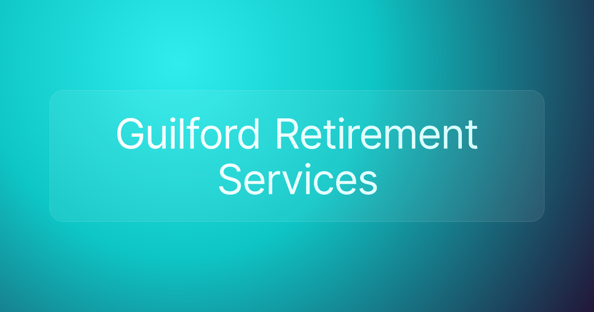 Guilford Retirement Services