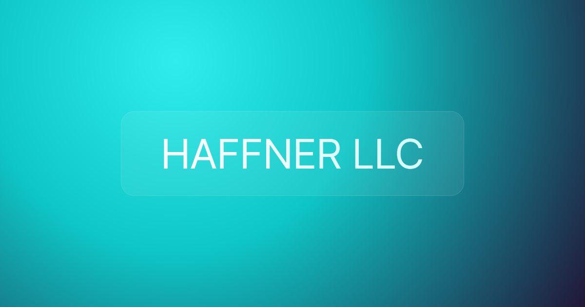 HAFFNER LLC