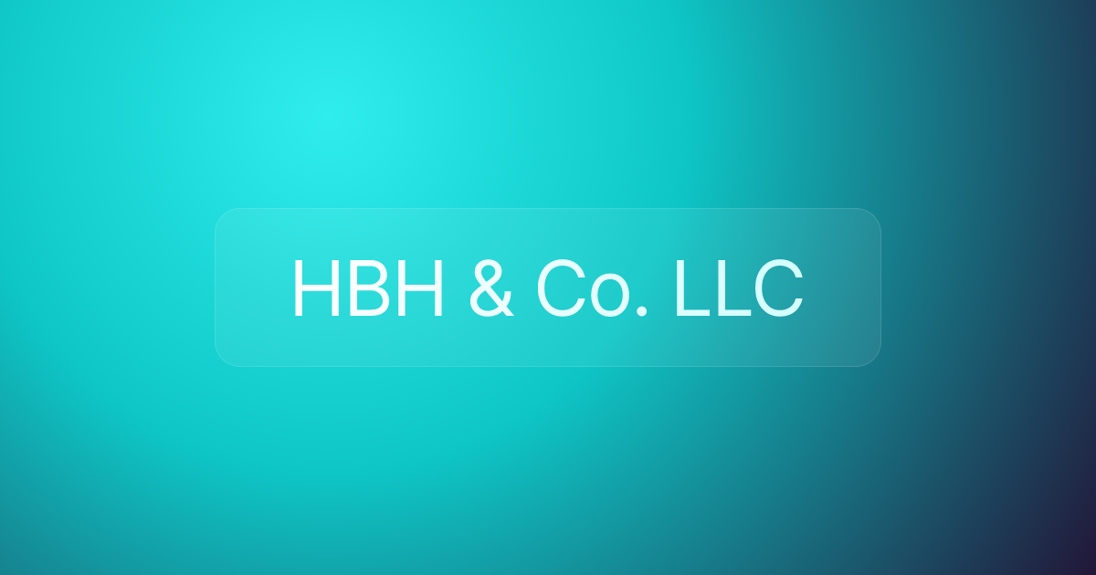 HBH & Co. LLC