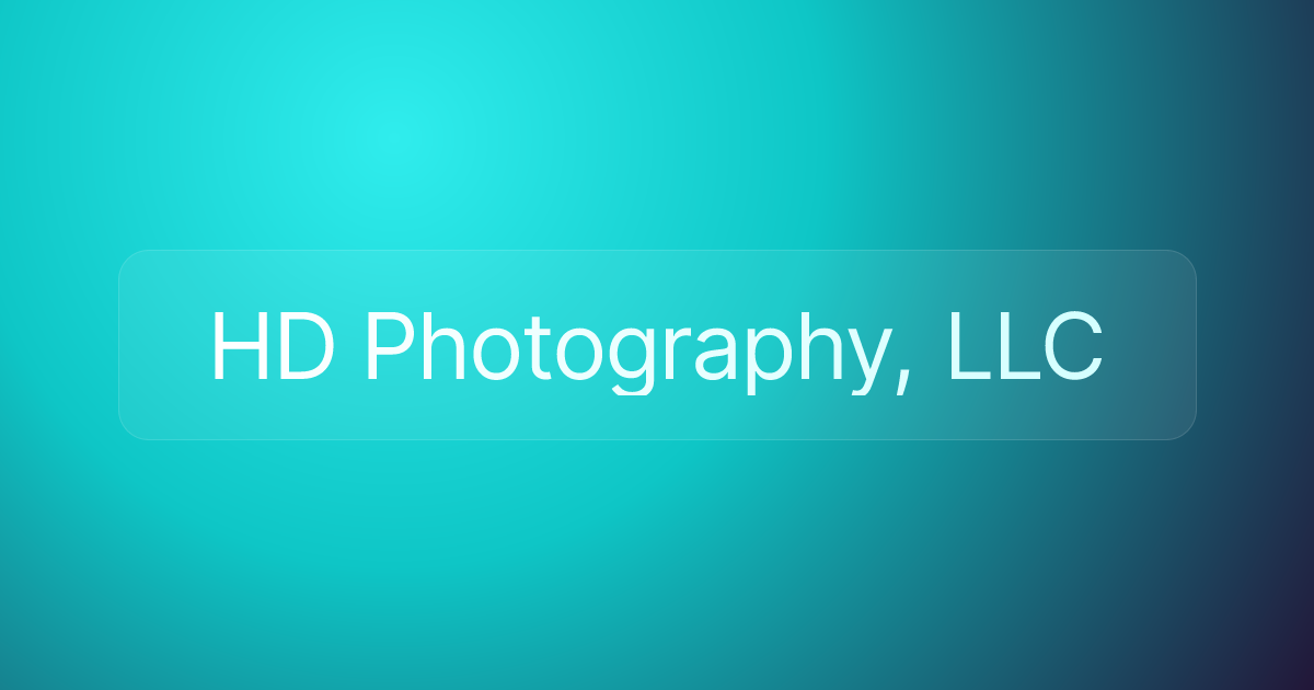 HD Photography, LLC