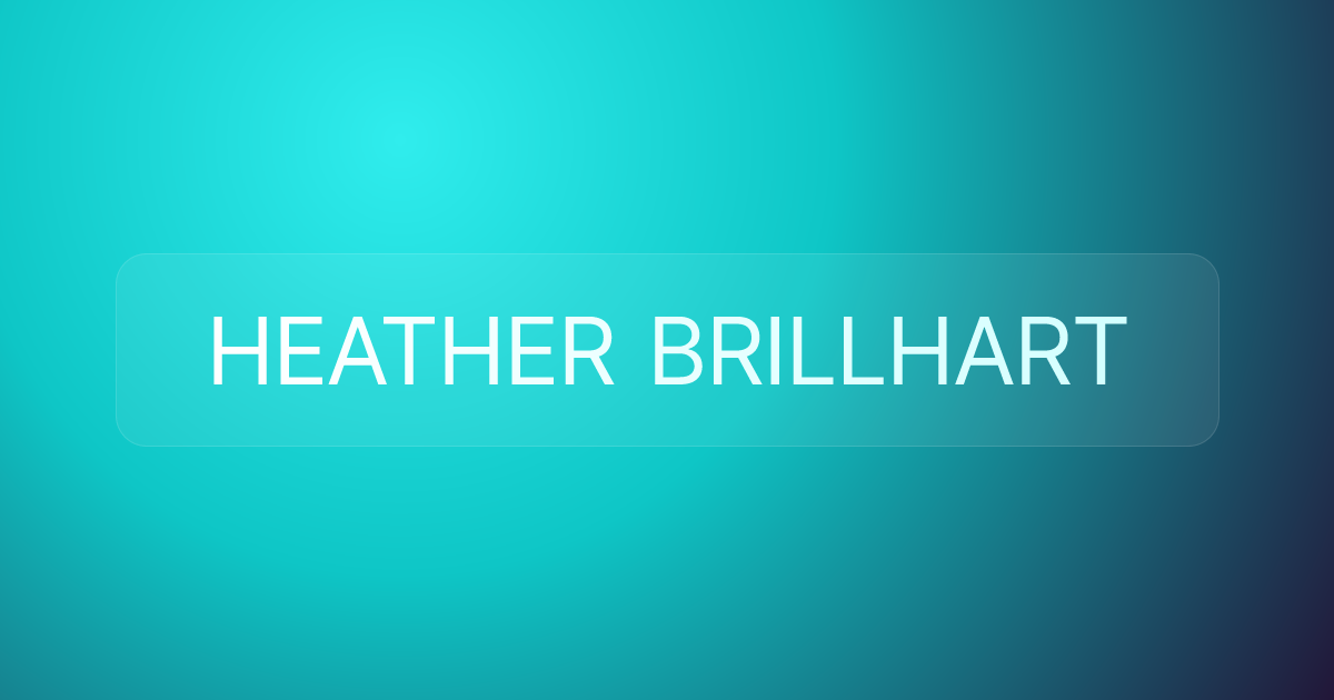 HEATHER BRILLHART