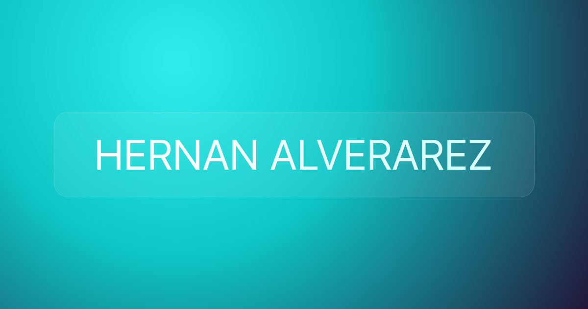 HERNAN ALVERAREZ