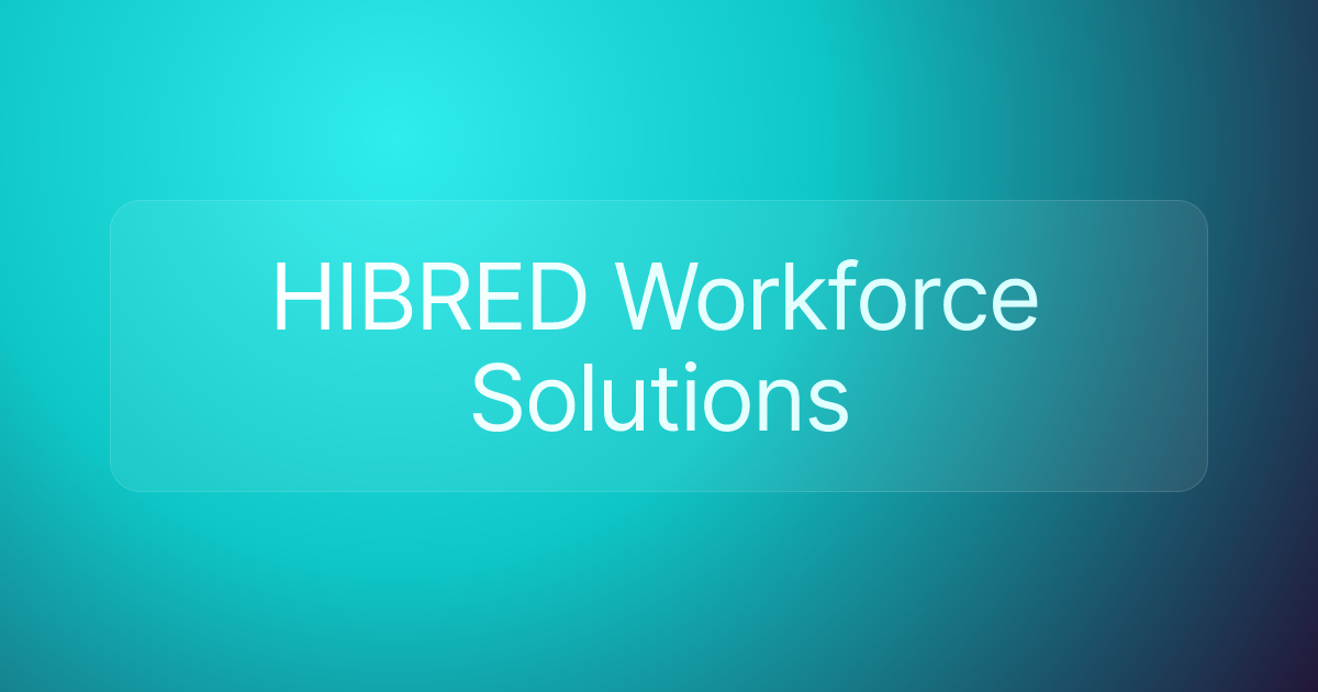 HIBRED Workforce Solutions