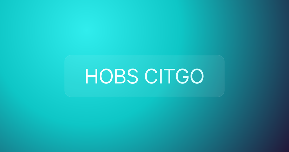 HOBS CITGO