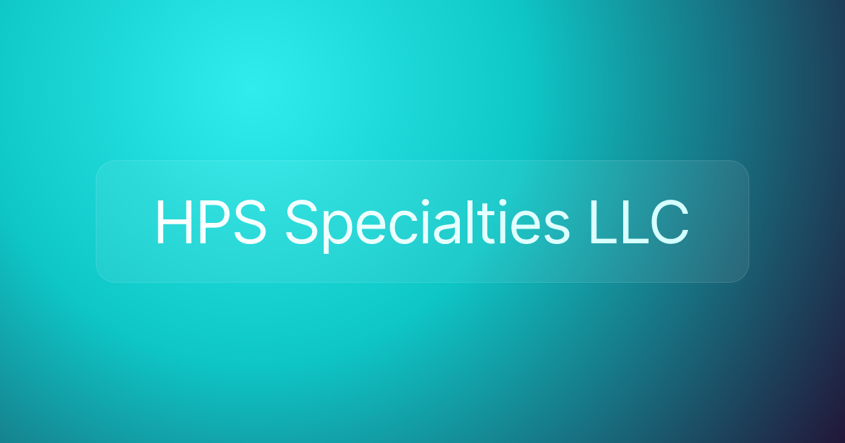 HPS Specialties LLC