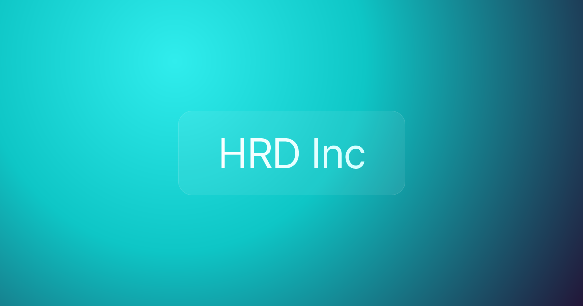 HRD Inc