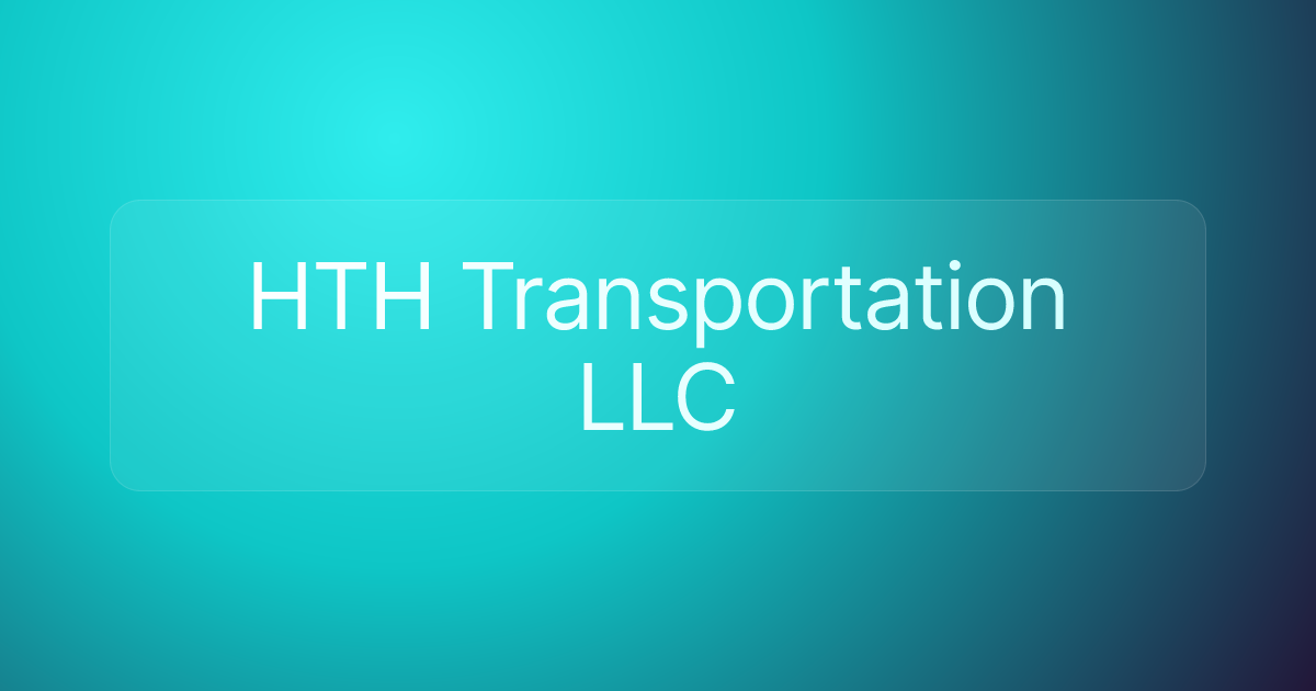 HTH Transportation LLC