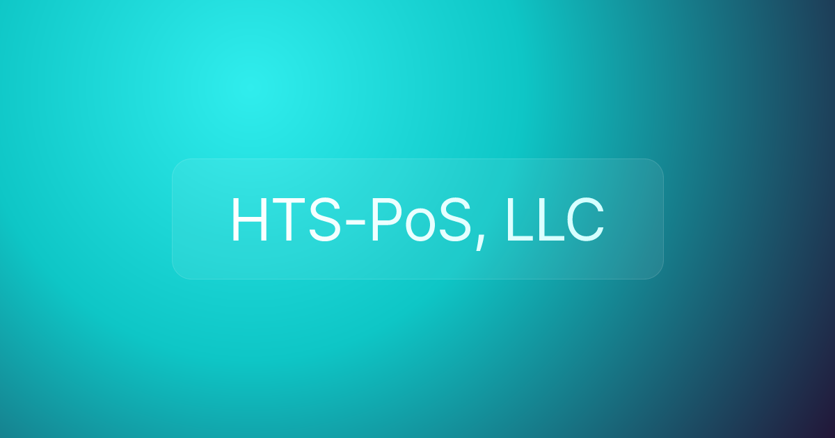 HTS-PoS, LLC