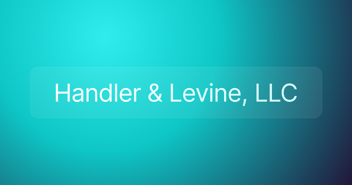 Handler & Levine, LLC