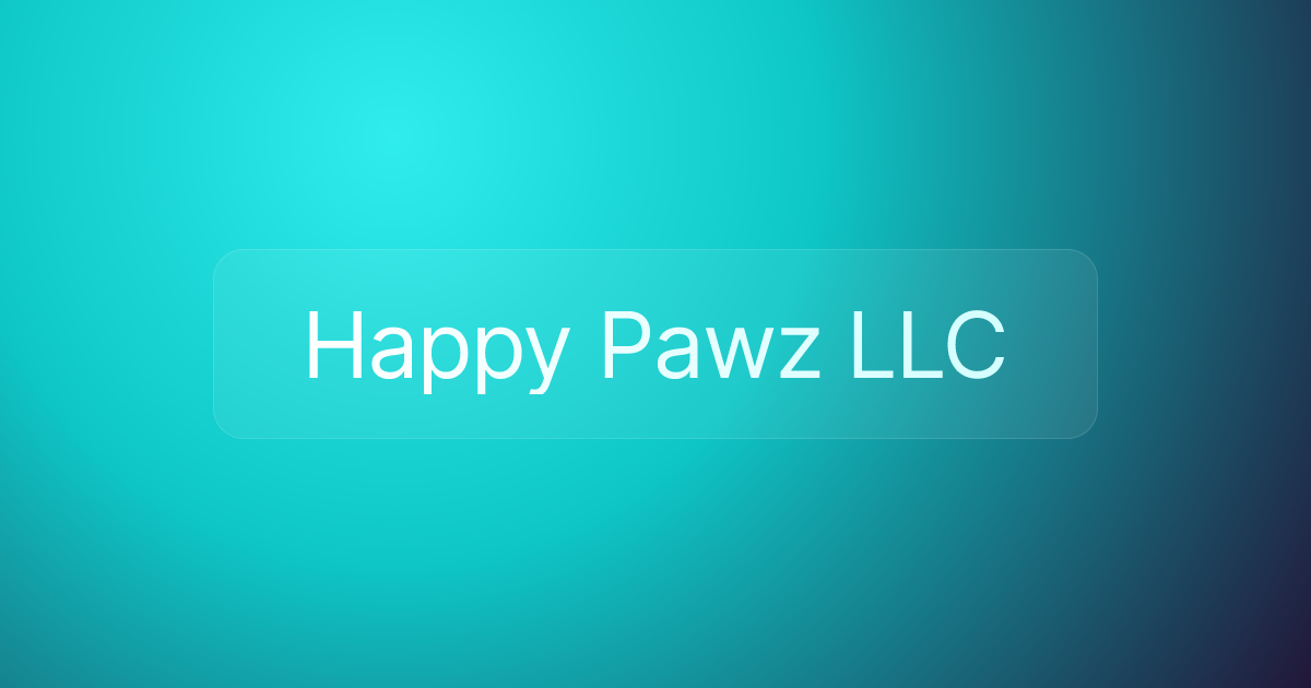 Happy Pawz LLC