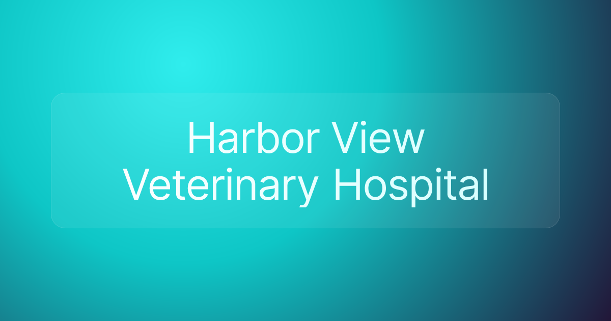 Harbor View Veterinary Hospital