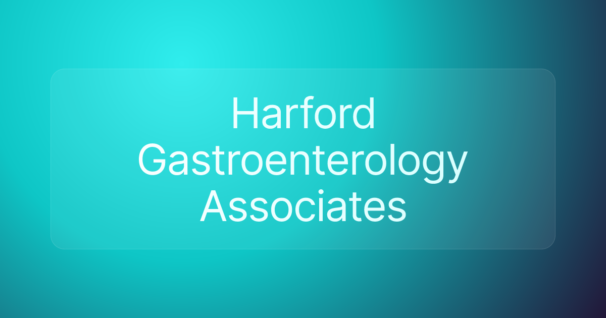 Harford Gastroenterology Associates