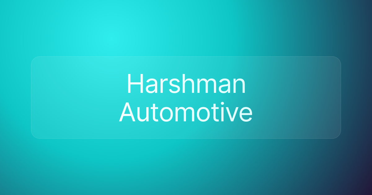 Harshman Automotive