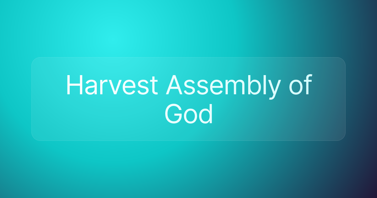 Harvest Assembly of God