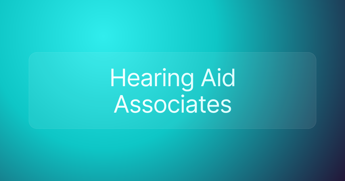 Hearing Aid Associates