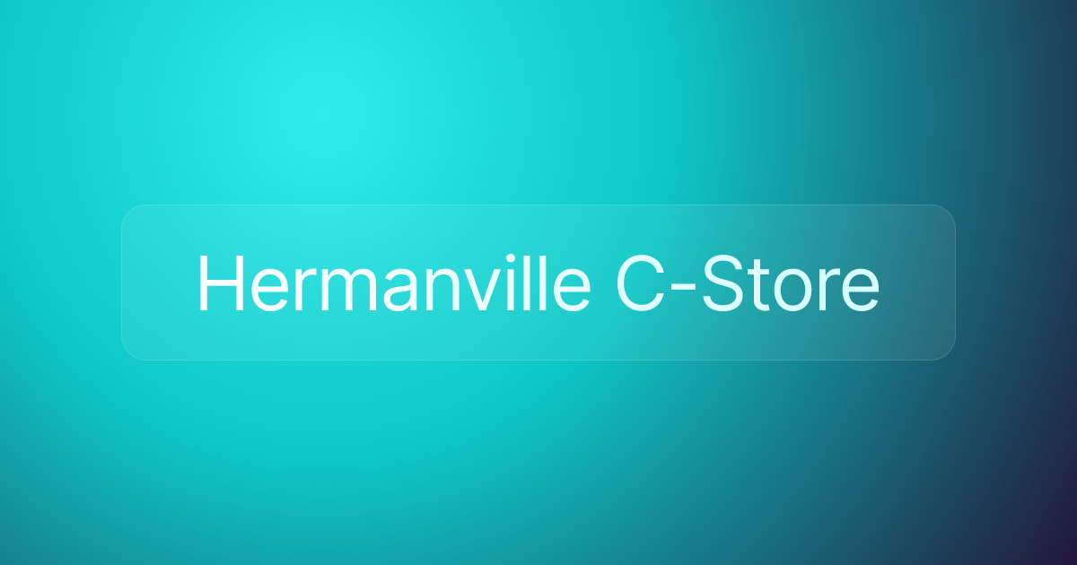 Hermanville C-Store