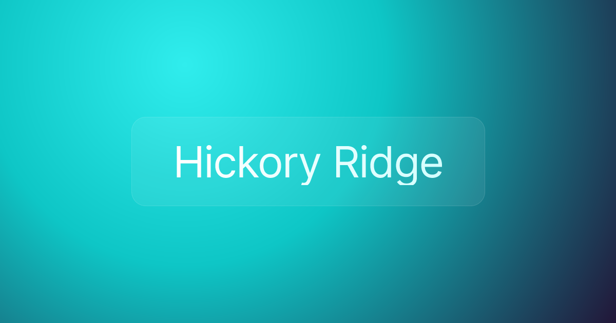 Hickory Ridge