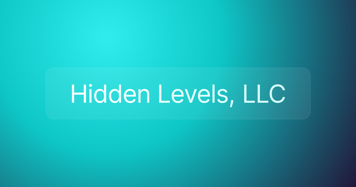 Hidden Levels, LLC