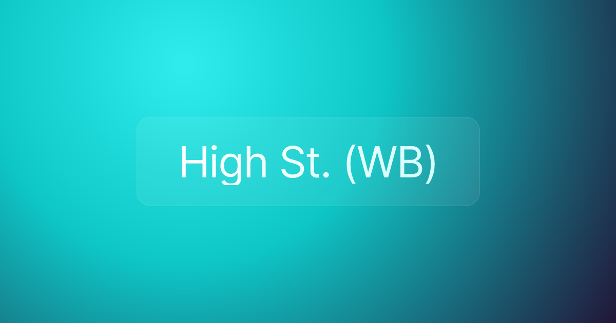 High St. (WB)