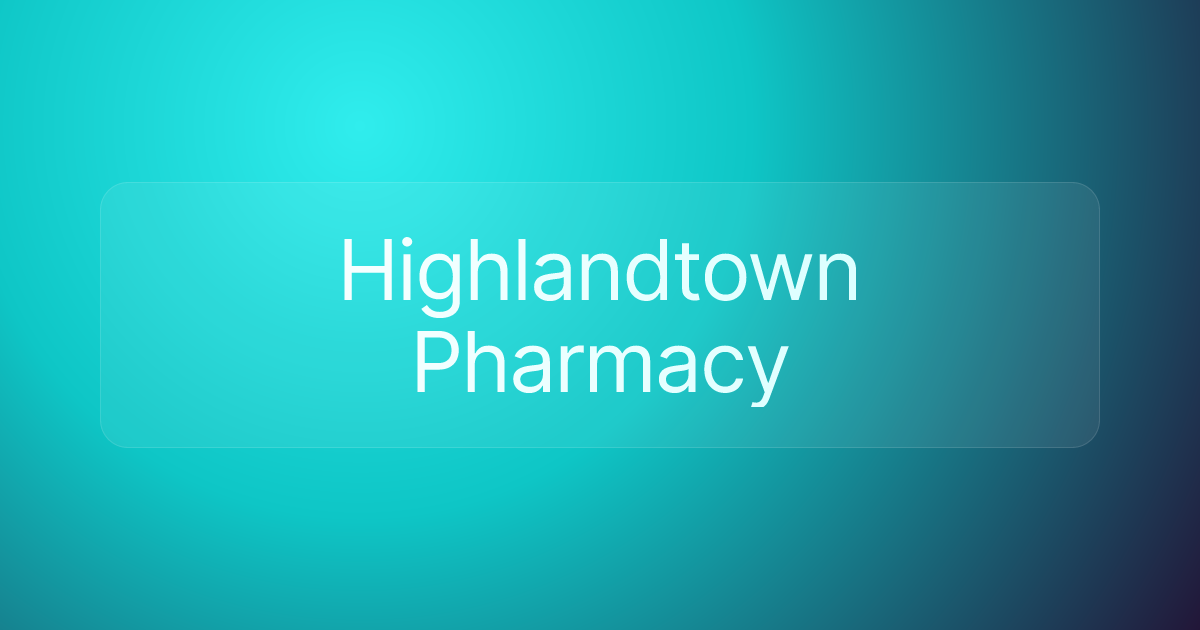 Highlandtown Pharmacy