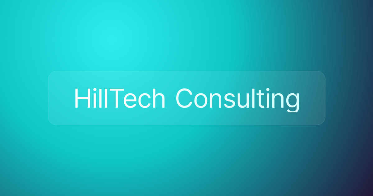 HillTech Consulting