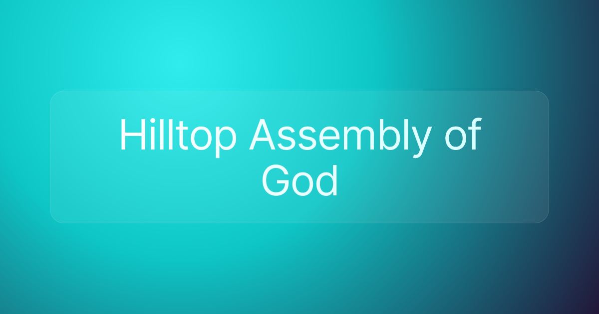 Hilltop Assembly of God
