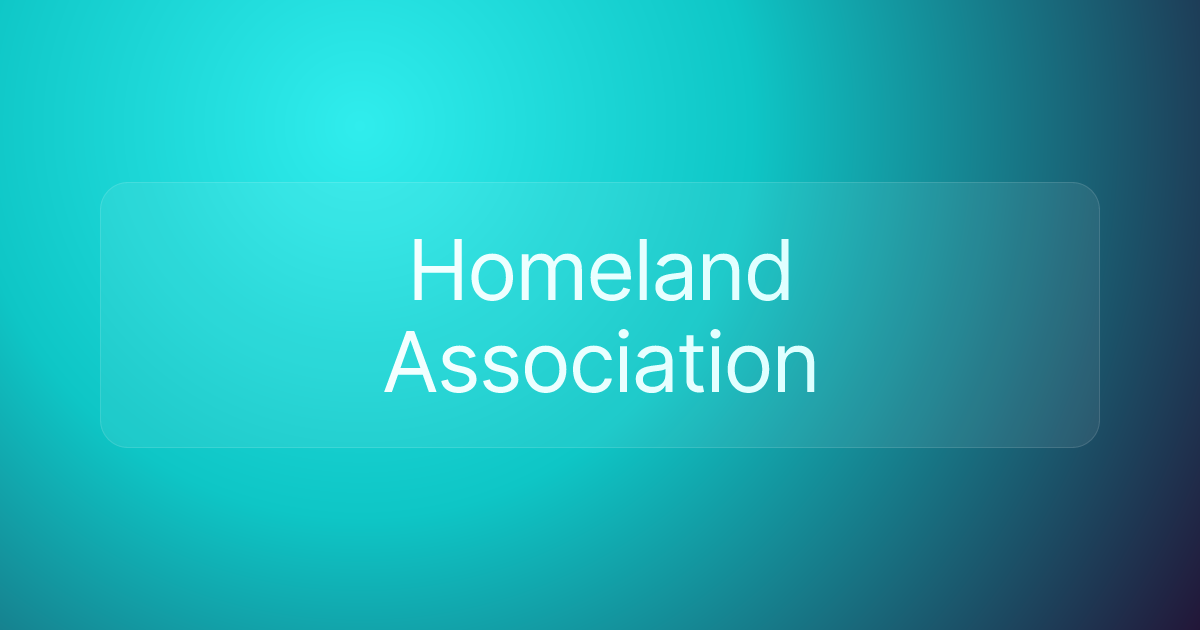Homeland Association