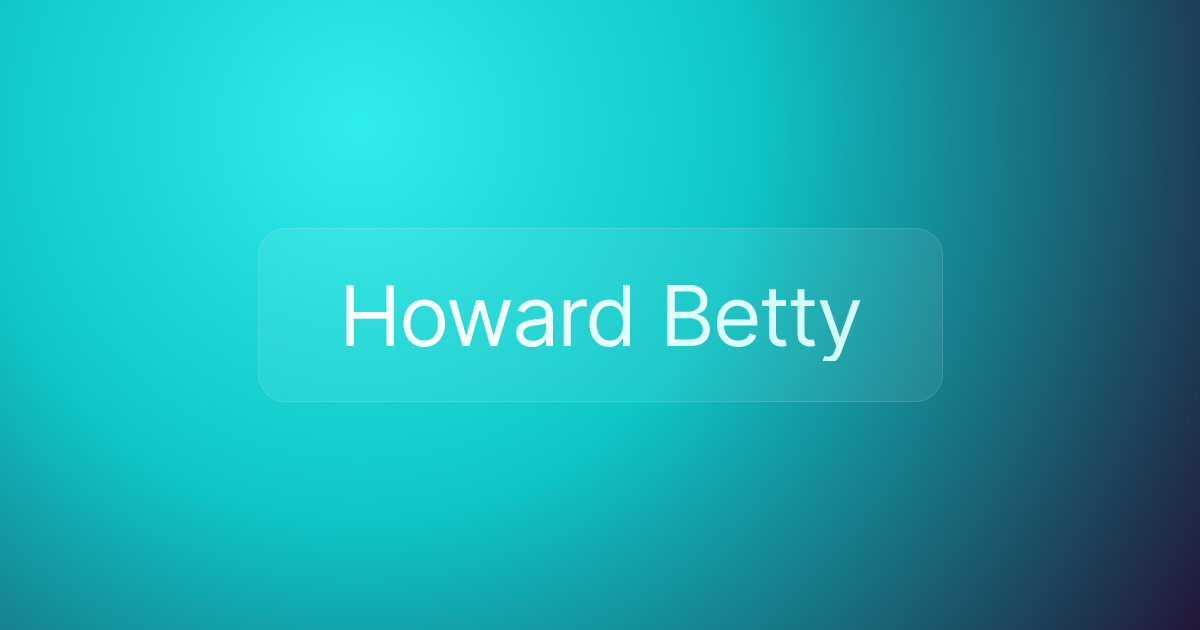 Howard Betty