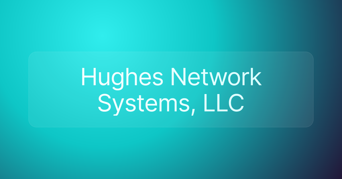 Hughes Network Systems, LLC