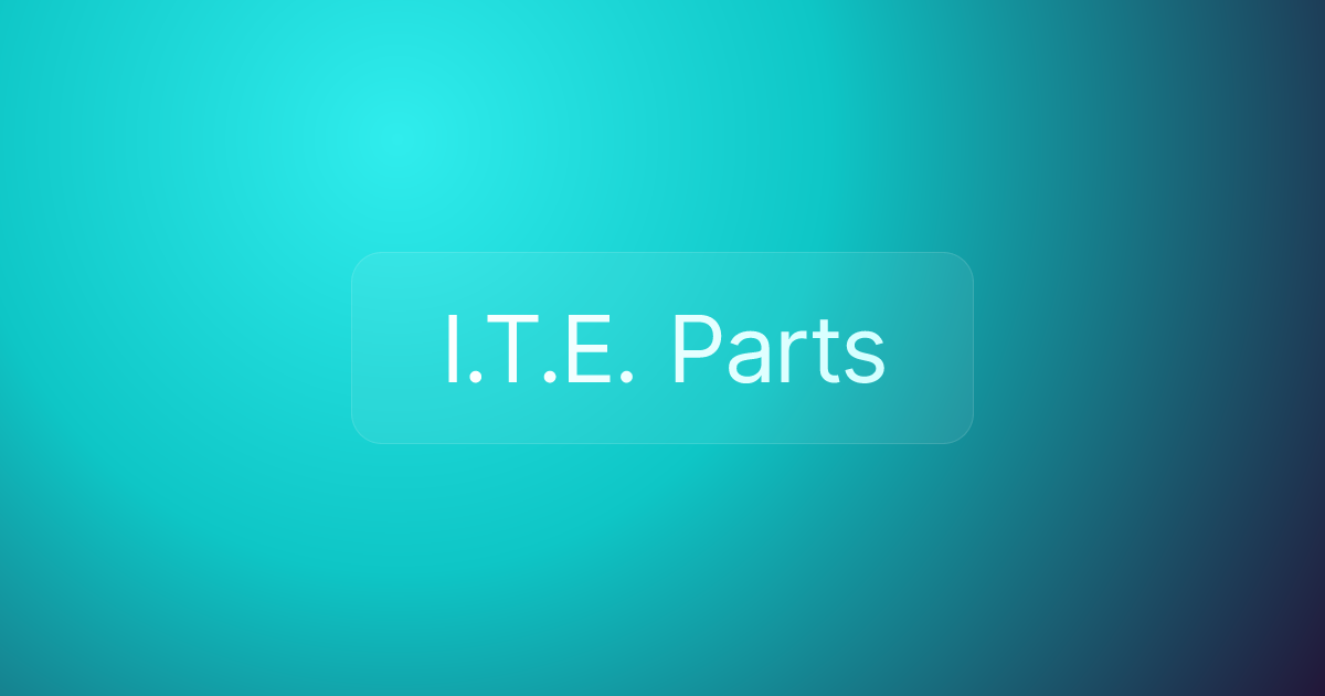I.T.E. Parts