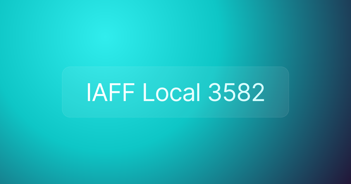 IAFF Local 3582