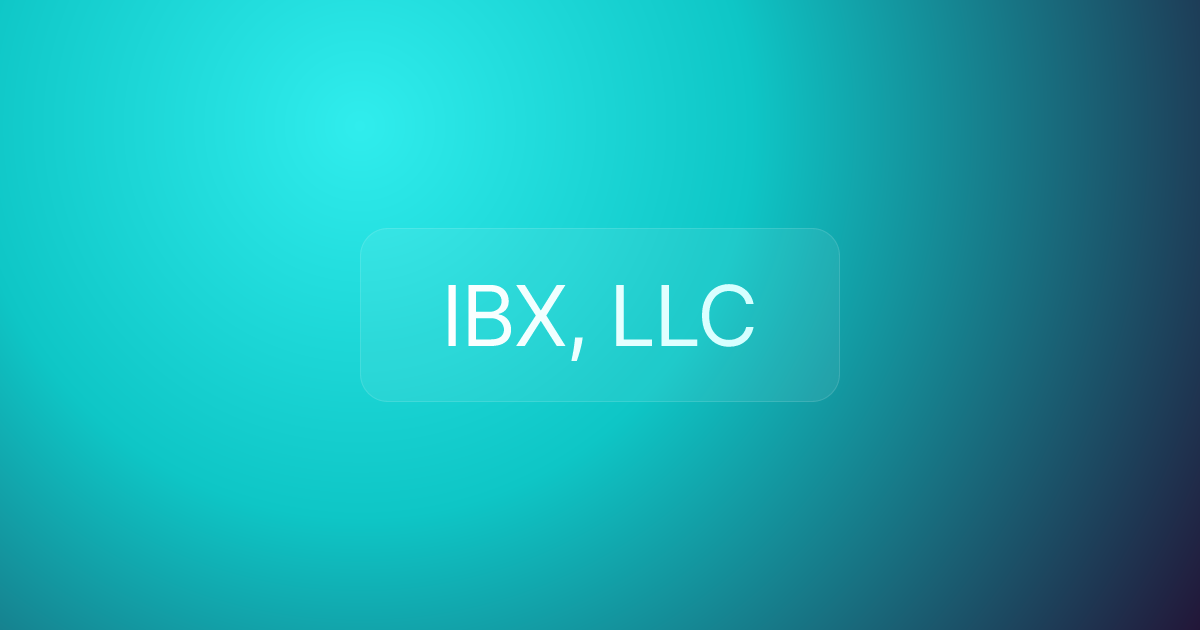 IBX, LLC