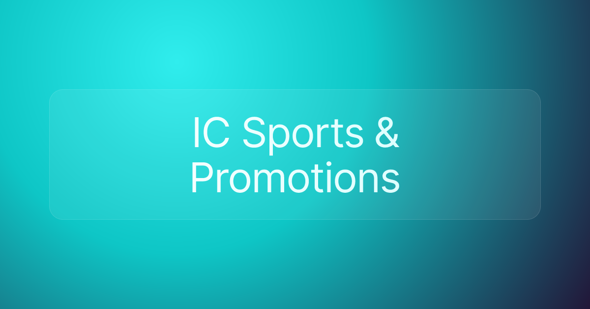IC Sports & Promotions
