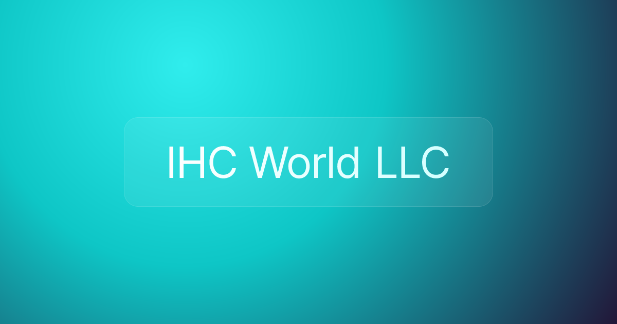 IHC World LLC